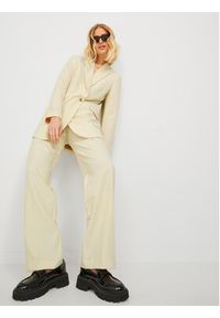 JJXX Spodnie materiałowe Mary 12200674 Écru Regular Fit. Kolor: beżowy. Materiał: syntetyk #5