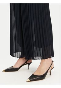 Morgan Spodnie palazzo 232-PCARY Granatowy Wide Leg. Kolor: niebieski. Materiał: syntetyk