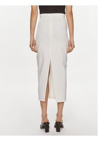 ViCOLO Spódnica ołówkowa TB0030 Écru Slim Fit. Materiał: syntetyk, bawełna #5