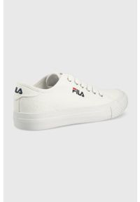 Fila tenisówki damskie kolor biały. Nosek buta: okrągły. Zapięcie: sznurówki. Kolor: biały. Materiał: guma #5