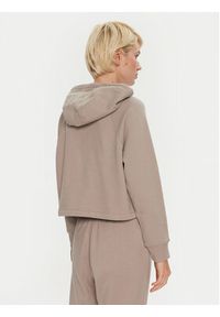 DKNY Sport Bluza DP4T9811 Beżowy Regular Fit. Kolor: beżowy. Materiał: bawełna, syntetyk. Styl: sportowy