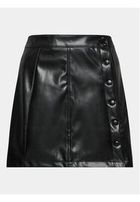 Brave Soul Spódnica z imitacji skóry LSKW-225LISABLK Czarny Regular Fit. Kolor: czarny. Materiał: skóra #5