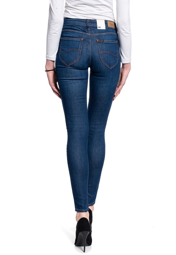Lee - LEE JODEE DAMSKIE SPODNIE JEANSOWE DARK ARTISTICO L529MFOB 112112053
