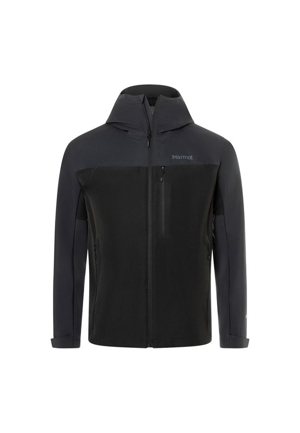 Kurtka softshell męska Marmot Rom Gore Tex. Kolor: czarny. Materiał: softshell. Technologia: Gore-Tex