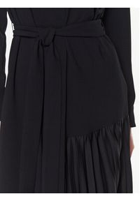 Marella Sukienka koszulowa Stipa 2332210333 Czarny Regular Fit. Kolor: czarny. Materiał: syntetyk. Typ sukienki: koszulowe