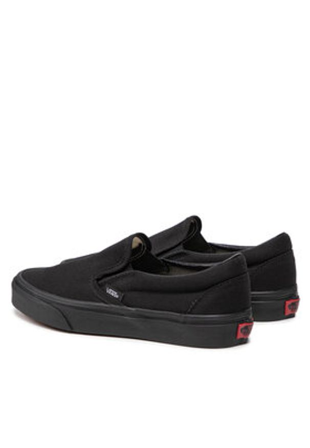 Vans Tenisówki Classic Slip-On VN-0EYEBKA Czarny. Zapięcie: bez zapięcia. Kolor: czarny. Materiał: materiał