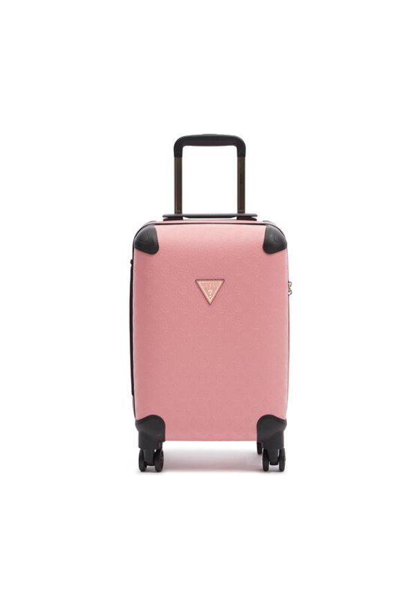 Guess Walizka kabinowa Wilder (D) Travel TWD745 29830 Różowy. Kolor: różowy