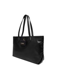 Love Moschino - LOVE MOSCHINO Torebka JC4358PP0NKN0000 Czarny. Kolor: czarny. Materiał: skórzane #4
