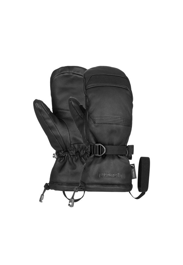 Reusch - Rękawice REUSCH Fullback Down R-TEX® XT Mitten jednopalczaste. Kolor: czarny. Sezon: zima. Sport: narciarstwo