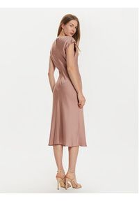 Calvin Klein Sukienka koktajlowa K20K207847 Różowy Slim Fit. Kolor: różowy. Materiał: wiskoza. Styl: wizytowy