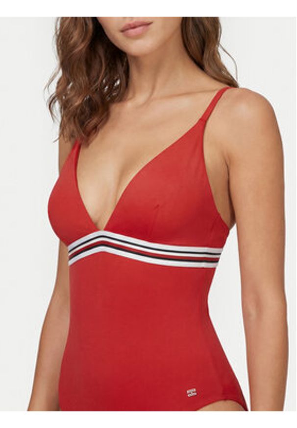 TOMMY HILFIGER - Tommy Hilfiger Strój kąpielowy UW0UW06357 Czerwony. Kolor: czerwony. Materiał: syntetyk
