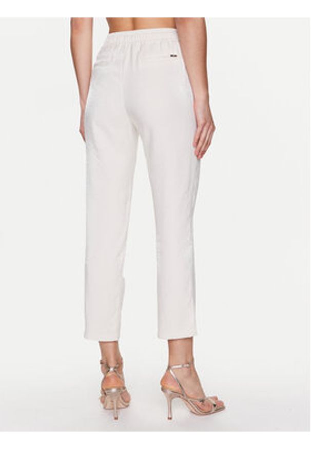 Liu Jo Spodnie materiałowe WA3272 T3406 Écru Regular Fit. Materiał: materiał, wiskoza