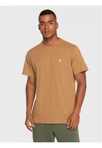 47 Brand T-Shirt Base Runner BB017TEMBRT561487QL Brązowy Regular Fit. Kolor: brązowy. Materiał: bawełna #1