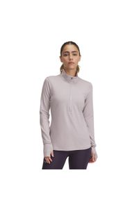 Longsleeve do biegania damski Under Armour Launch Pro Half Zip. Kolor: szary. Długość rękawa: długi rękaw. Sport: bieganie