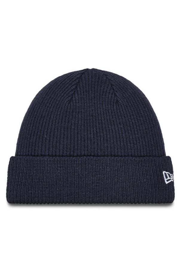 New Era Czapka Wool Cuff Knit Beanie 60424813 Granatowy. Kolor: niebieski. Materiał: akryl, materiał