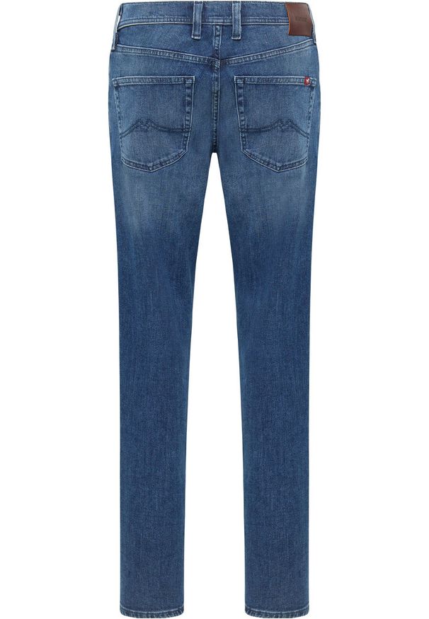 Mustang - MĘSKIE SPODNIE JEANSOWE MUSTANG DENVER STRAIGHT DENIM BLUE 1014607 5000 903