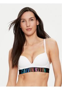Calvin Klein Underwear Biustonosz push-up 000QF7836E Biały. Kolor: biały. Materiał: bawełna. Rodzaj stanika: push-up #1