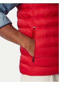 TOMMY HILFIGER - Tommy Hilfiger Kamizelka MW0MW37677 Czerwony Regular Fit. Kolor: czerwony. Materiał: syntetyk #4