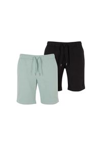 Szorty Urban Classics Stretch Twill (x2). Kolor: czarny. Materiał: bawełna, elastan. Długość: krótkie. Sezon: lato #1