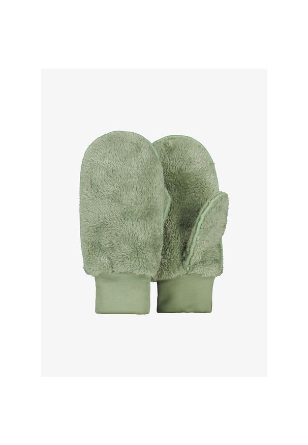 Rękawiczki dziecięce Didriksons Mejram Mittens. Kolor: zielony