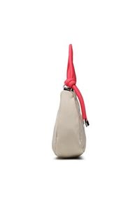 Tommy Jeans Torebka Tjm Beach Summer Shoulder Bag AW0AW14580 Beżowy. Kolor: beżowy