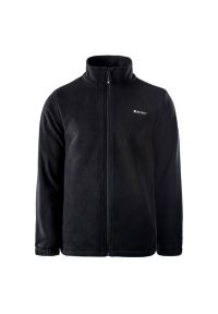 Hi-tec - Polar męski Hi-Tec Ferns - czarny, Rozmiar XXL. Typ kołnierza: kołnierzyk stójkowy. Kolor: czarny. Materiał: polar. Sport: turystyka piesza #1