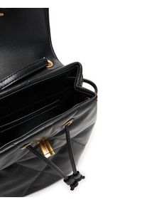 Tory Burch Plecak Kira Diamond 170485 Czarny. Kolor: czarny. Materiał: skóra
