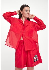 Pinko - Koszula damska z jedwabiem Andy PINKO. Materiał: jedwab