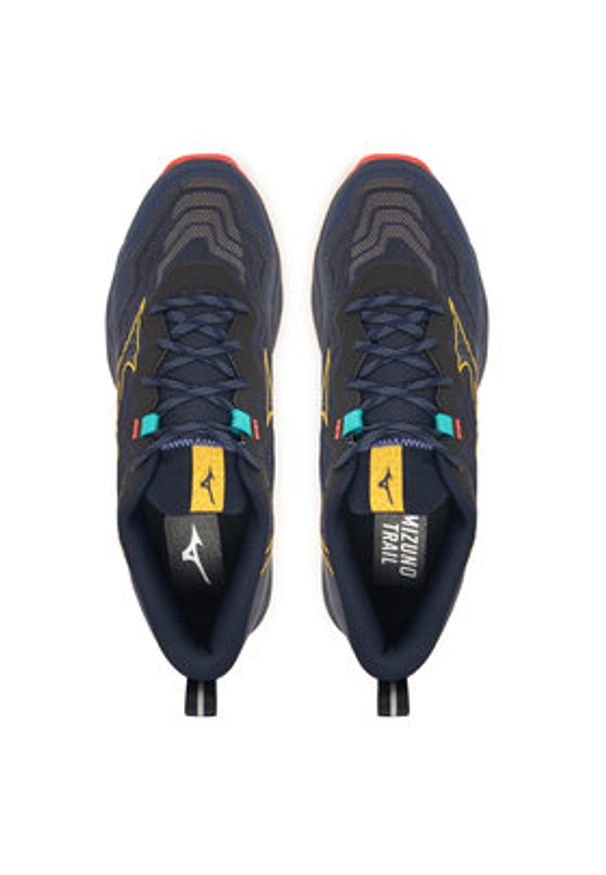 Mizuno Buty do biegania Wave Daichi 9 J1GJ2571 Czarny. Kolor: czarny. Materiał: materiał. Model: Mizuno Wave