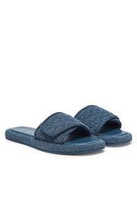 MICHAEL Michael Kors Klapki Van 40S5SKFA2D Niebieski. Kolor: niebieski. Materiał: materiał #3