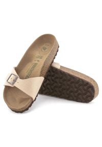 Klapki Birkenstock Madrid Bfbc 1020504 różowe. Kolor: różowy. Materiał: mikrofibra, skóra, nubuk, materiał, syntetyk. Wzór: motyw zwierzęcy