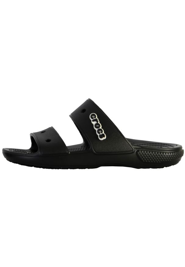 Klapki męskie Crocs Classic. Zapięcie: bez zapięcia. Kolor: czarny. Materiał: materiał, syntetyk. Sport: turystyka piesza