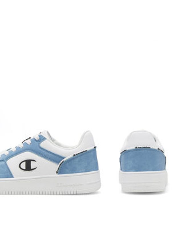 Champion Sneakersy Rebound 2.0 Low S11726-WW001 Niebieski. Kolor: niebieski. Materiał: skóra