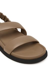 Max Mara Sandały 2614521072600 Beżowy. Kolor: beżowy. Materiał: skóra #2