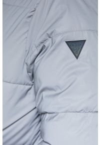 Guess Kurtka kolor srebrny zimowa. Okazja: na co dzień. Kolor: srebrny. Materiał: materiał. Wzór: gładki. Sezon: zima. Styl: casual #3