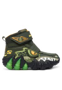 skechers - Śniegowce Skechers. Kolor: brązowy