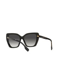 Burberry okulary przeciwsłoneczne damskie kolor czarny. Kolor: czarny #4