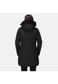 Regatta - Kurtka Parka Sabinka Fur Trim Rozmiar 36 Czarny - RWP352-800. Kolor: czarny. Sport: turystyka piesza