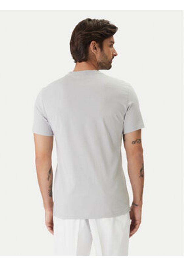 BOSS T-Shirt 50491706 Szary Regular Fit. Kolor: szary. Materiał: bawełna