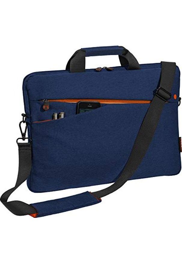 Torba Pedea Torba na laptopa Pedea Modna torba na laptopa do 15,6 cala (39,6 cm) Torba na ramię z paskiem na ramię, niebieska. Kolor: niebieski