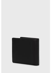 Hugo - HUGO portfel i etui na karty skórzane 50470781 męski kolor czarny. Kolor: czarny. Materiał: skóra #4