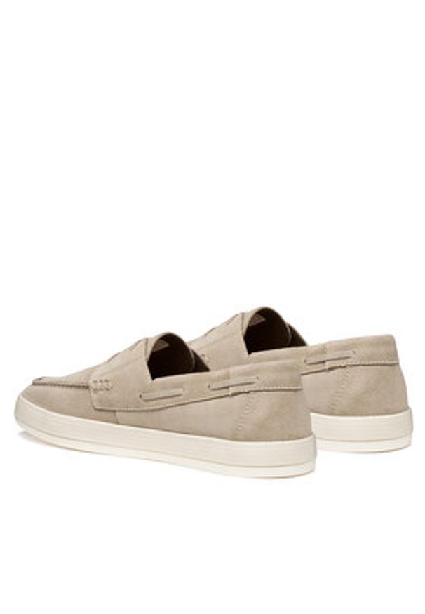 Geox Półbuty U Serifos U65LSJ 00022 C5004 Beżowy. Kolor: beżowy. Materiał: skóra, zamsz