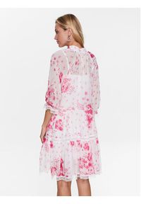 Ermanno Firenze Sukienka koktajlowa D42EQ065CSEC8 Różowy Regular Fit. Kolor: różowy. Materiał: wiskoza. Styl: wizytowy #3