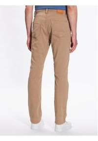 Duer Jeansy No Sweet MFNR1002 Khaki Relaxed Fit. Kolor: brązowy