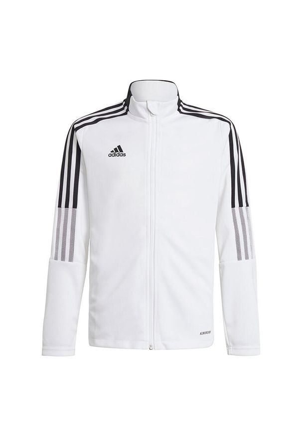 Adidas - Bluza dla dzieci adidas Tiro 21 Track. Kolor: biały, wielokolorowy, czarny