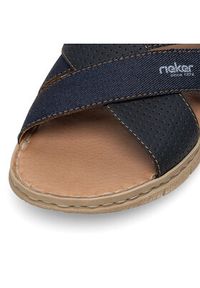 Rieker Klapki 21384-14 Niebieski. Kolor: niebieski #4