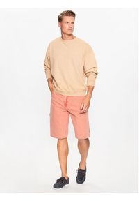 Hugo Szorty jeansowe 50489893 Pomarańczowy Regular Fit. Kolor: pomarańczowy. Materiał: bawełna, jeans #4