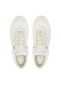 MICHAEL Michael Kors Sneakersy Aurora 43T4AUFS2D Biały. Kolor: biały. Materiał: skóra, zamsz