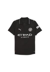 Puma - Męska koszulka wyjazdowa authentic Manchester City 25/26 PUMA Black. Kolor: czarny. Sport: piłka nożna