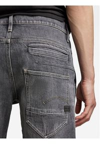 G-Star RAW - G-Star Raw Szorty jeansowe D10064-D324-D908 Szary Slim Fit. Kolor: szary. Materiał: bawełna, jeans #3